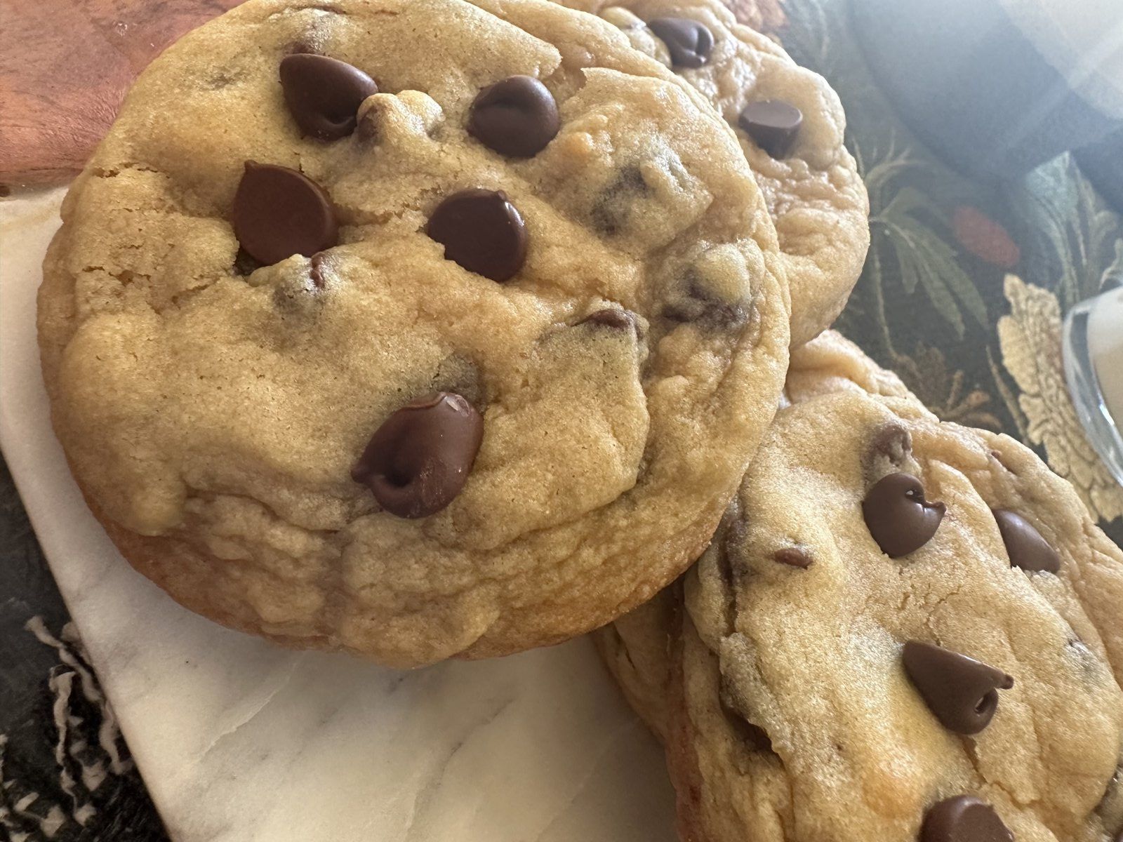 yummy chocolate chip cookies by Wildflour Bliss